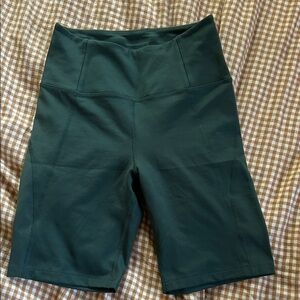 Girlfriend Collective Forest Green Athletic Shorts